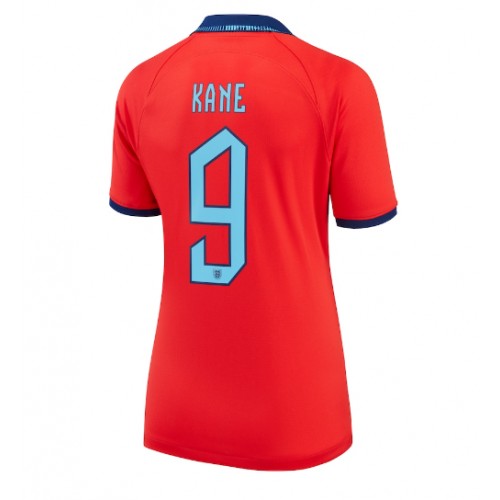 Echipament fotbal Anglia Harry Kane #9 Tricou Deplasare Mondial 2022 pentru femei maneca scurta